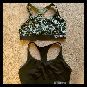 2 victoria secret sports bras